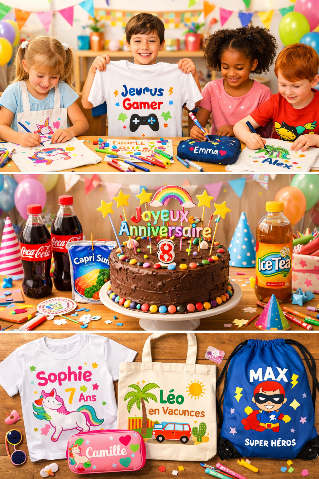 Formule Anniversaire 1h30 - Personnalisation