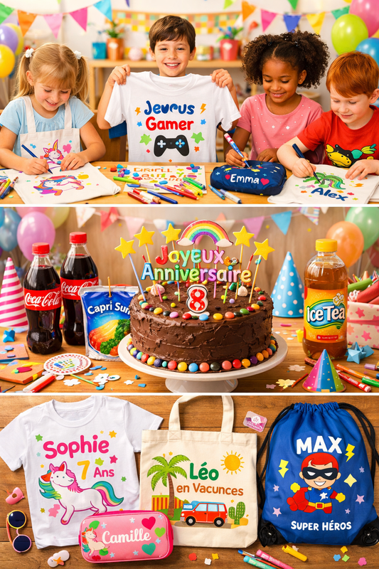 Formule Anniversaire 2h - Personnalisation Premium